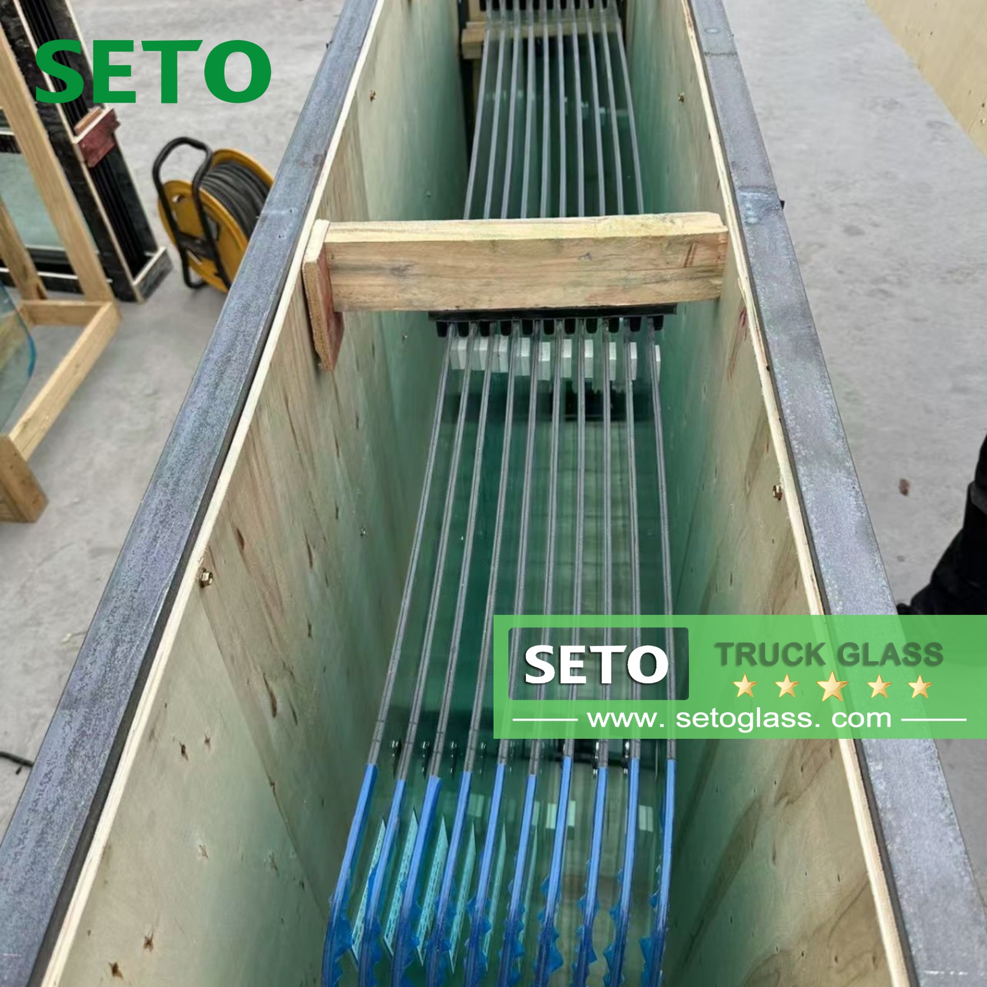 Горячий изогнутый ламинированный закаленные абонентные грузовики