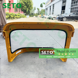 Горячий изогнутый ламинированный баджадж Трехкоягкий трициле 