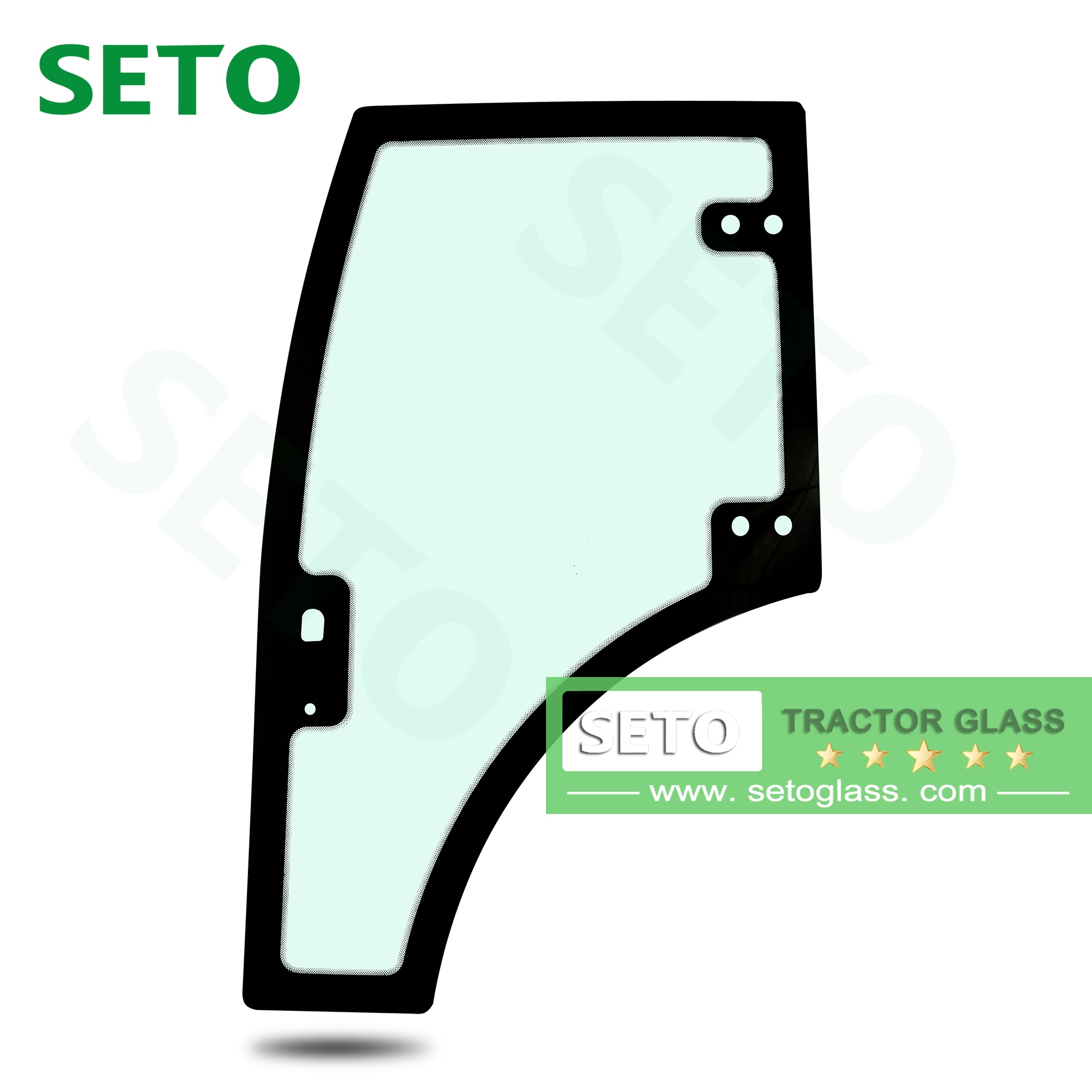 Стекло бокового витрин -стеклянного стекла