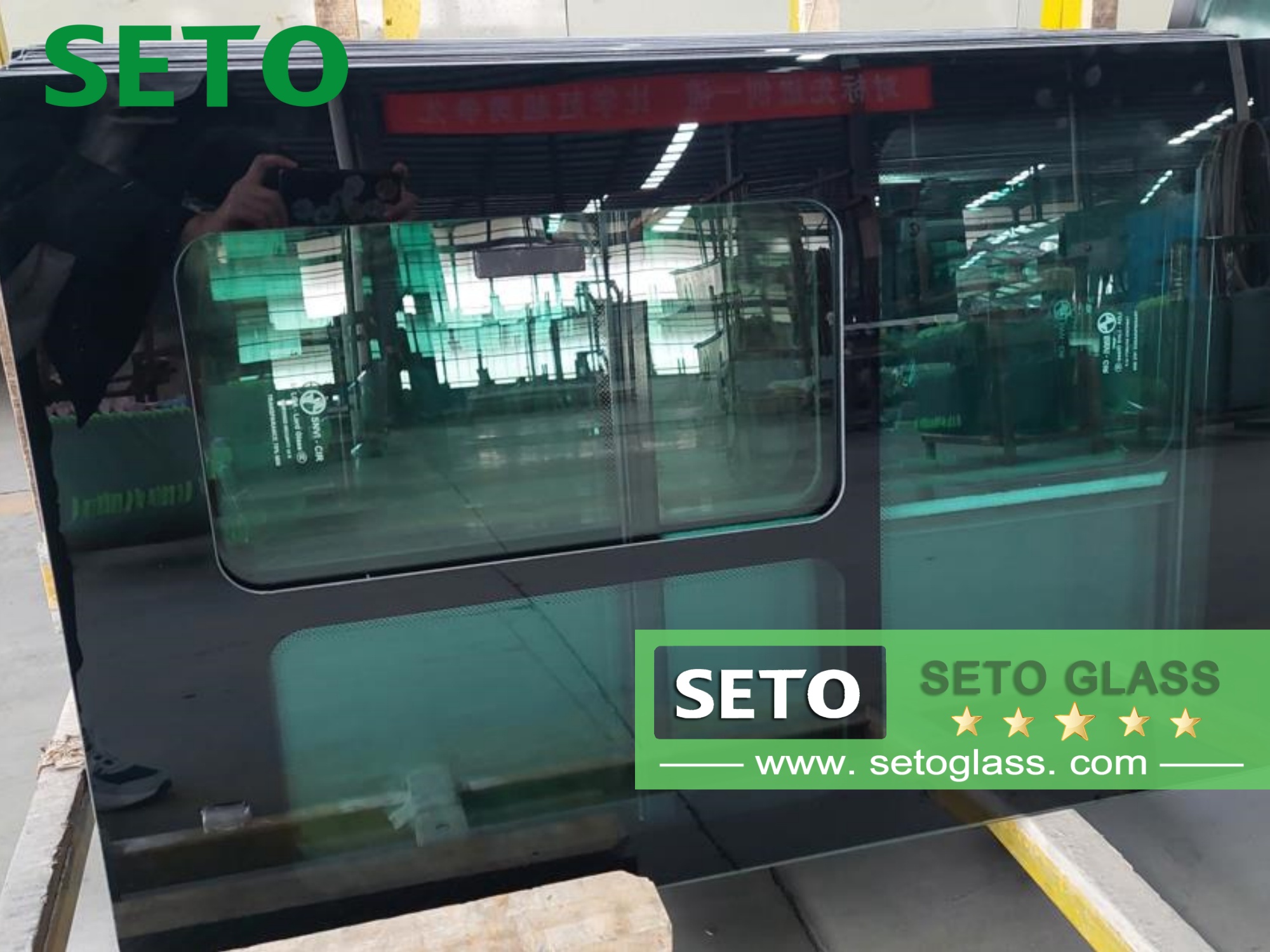 Seto Factory разрабатывает скользящее оконное стекло для африканского автобуса
